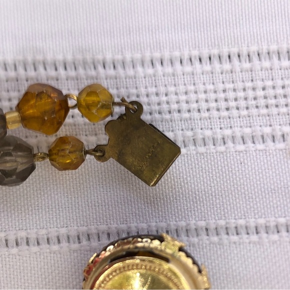 Vtg German Double Strand Necklace - Picture 7 of 10